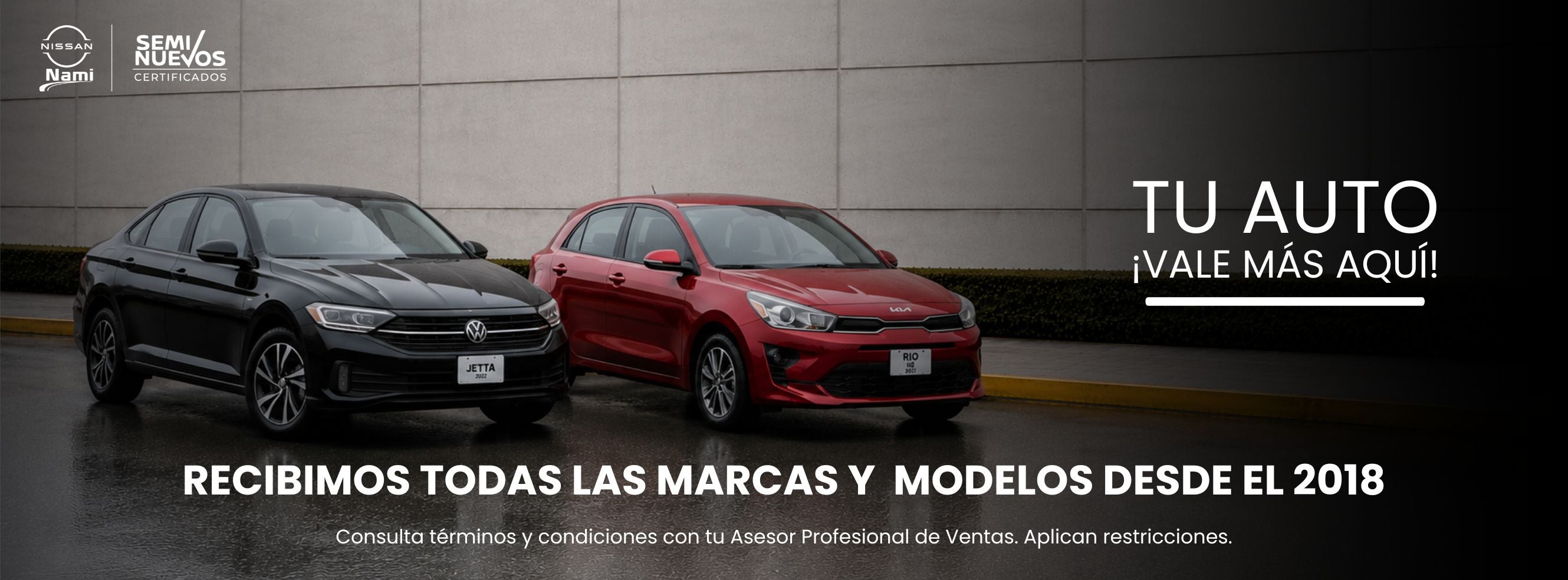 TU AUTO VALE MÁS AQUÍ